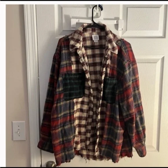 Urban Outfitters Plaid Flannel Shirt - Picture 3 of 5